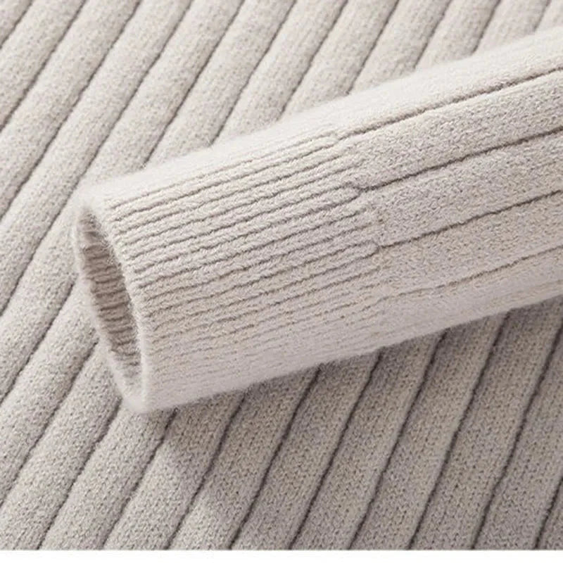 Jarl | Timeless half-zip sweater with stand-up collar