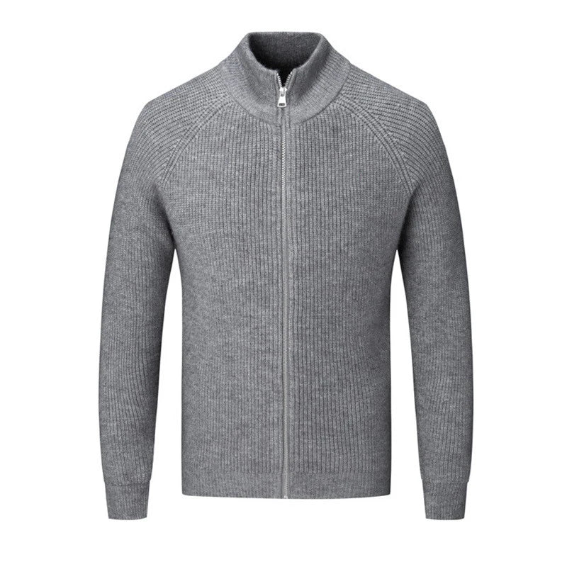 Ferris® | Luxurious Warm Zip-Up Wool Cardigan