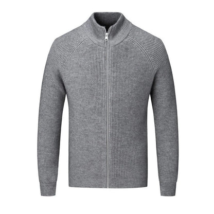 Ferris® | Luxurious Warm Zip-Up Wool Cardigan