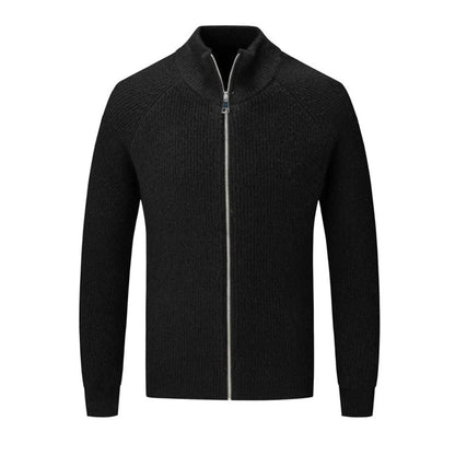 Ferris® | Luxurious Warm Zip-Up Wool Cardigan