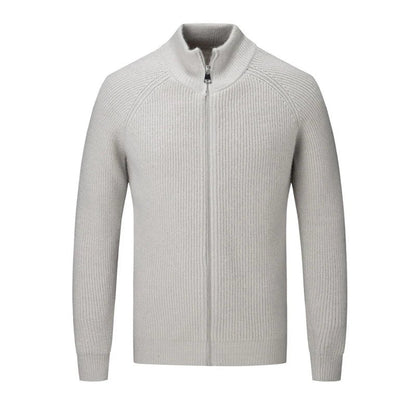 Ferris® | Luxurious Warm Zip-Up Wool Cardigan