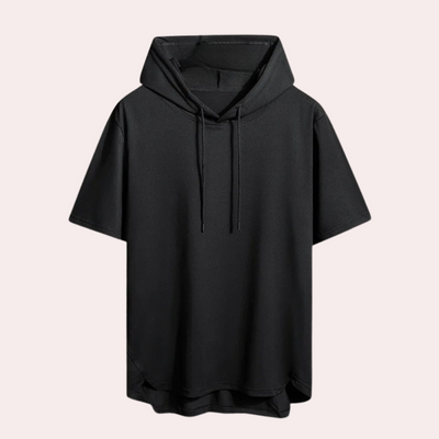 José® | Solid Color Hooded T-Shirt For Men