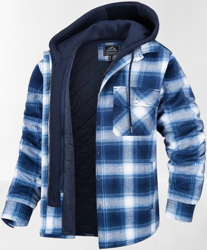 Jordan® | Checked Jacket With Hood