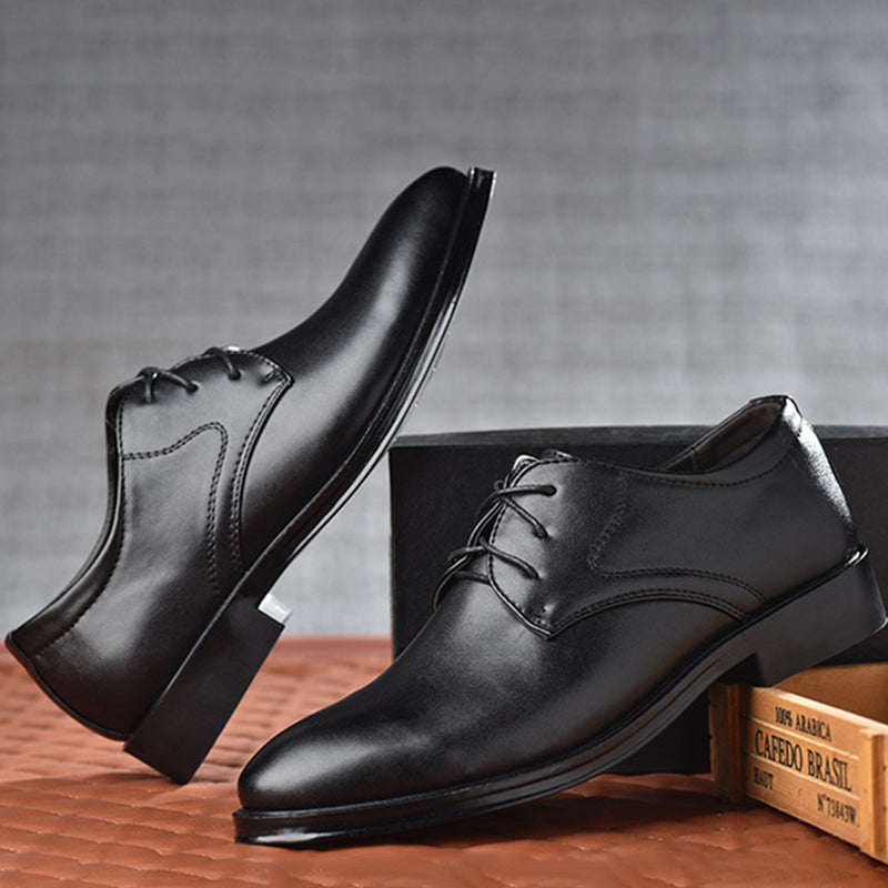 Maclovio® | Matte Leather Elegant Shoes With Laces