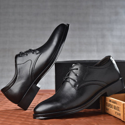 Maclovio® | Matte Leather Elegant Shoes With Laces