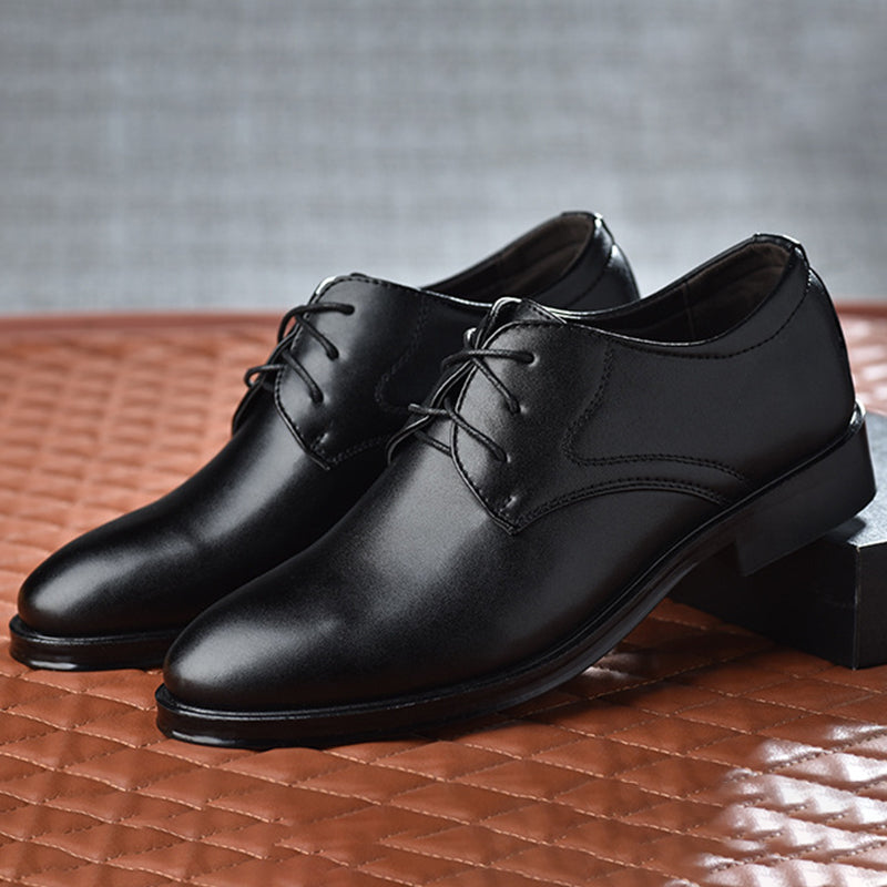 Maclovio® | Matte Leather Elegant Shoes With Laces