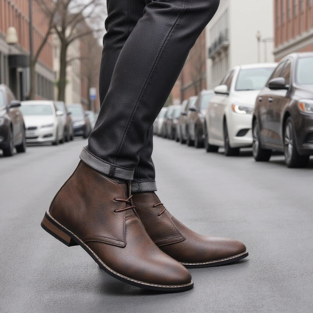 Alvin | Lombardy Leather Boots