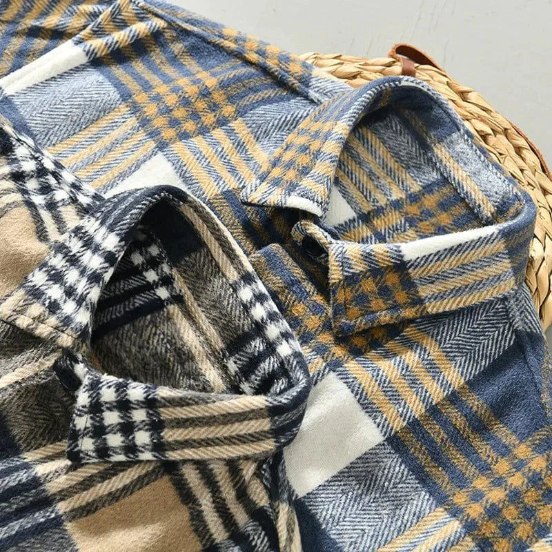 Cholmondeley® | Elegant Flannel Shirt For Men