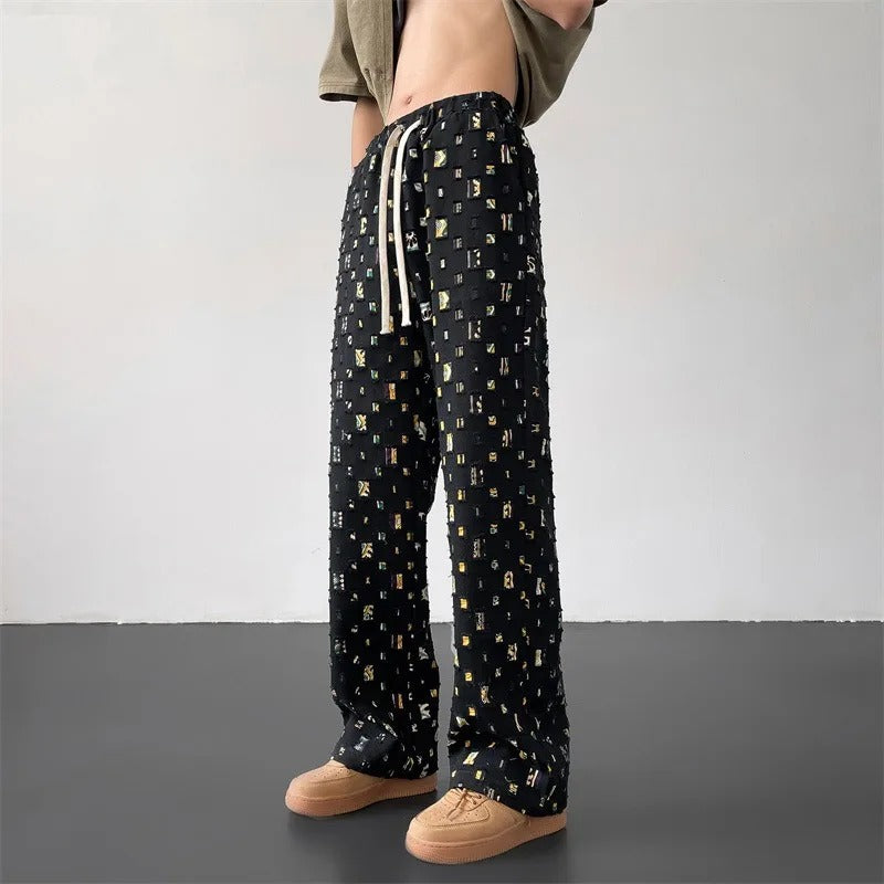 Zacchary® | Artistic Print Trousers