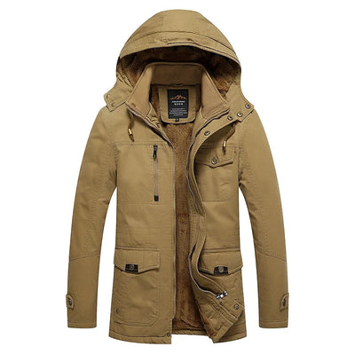 Percy | Stylish cotton quilted winter jacket