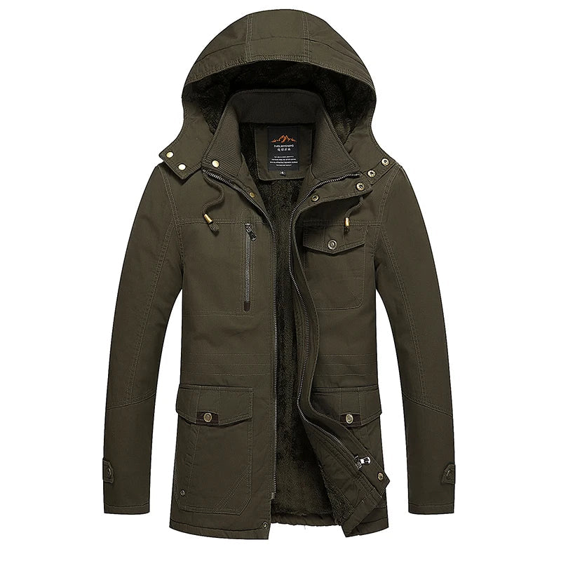 Percy | Stylish cotton quilted winter jacket