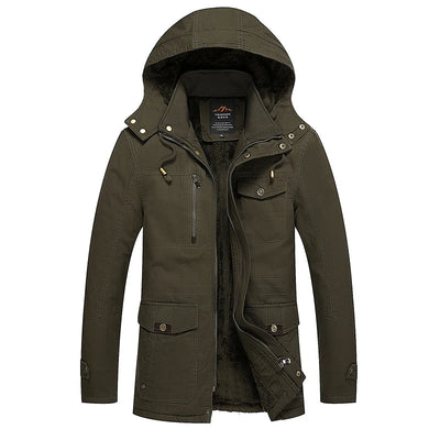 Percy | Stylish cotton quilted winter jacket