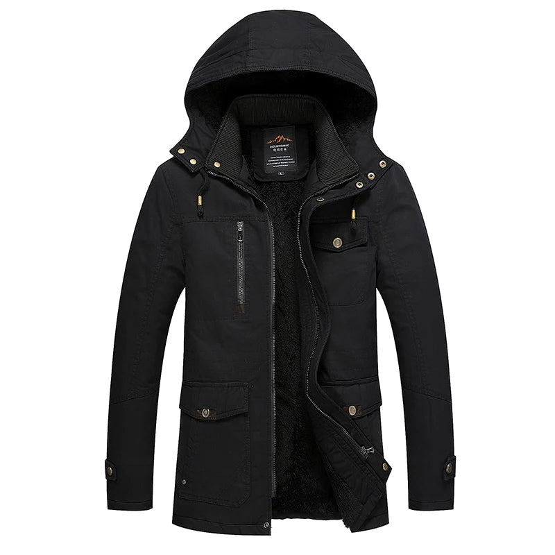 Percy | Stylish cotton quilted winter jacket