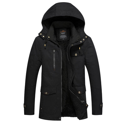 Percy | Stylish cotton quilted winter jacket