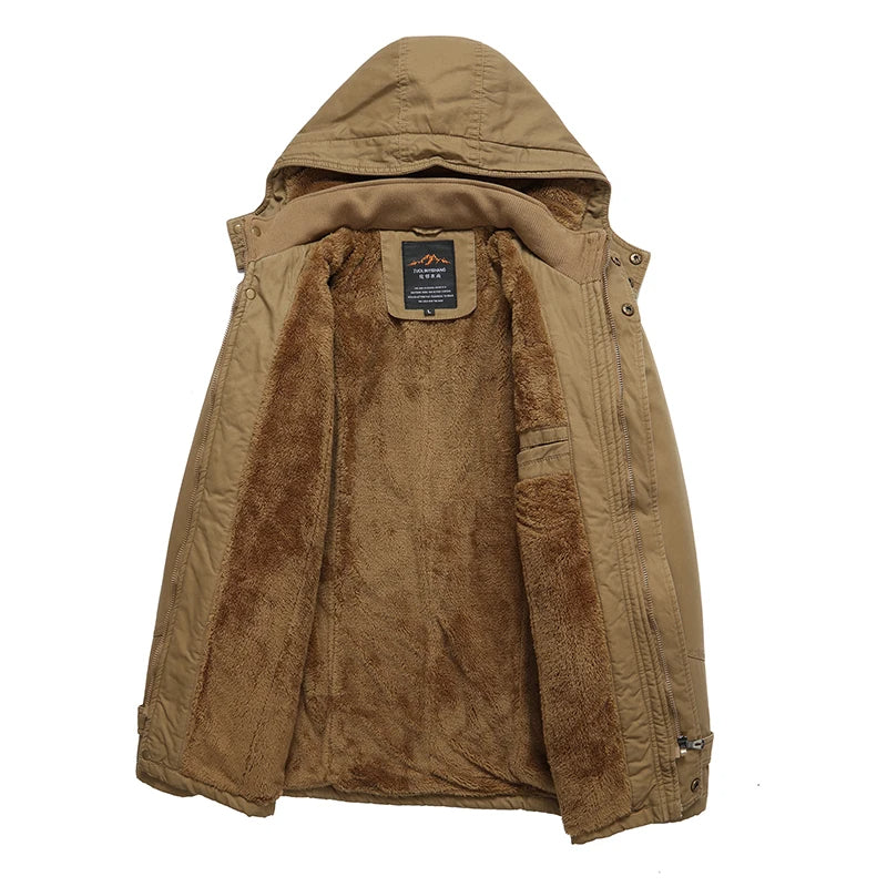 Percy | Stylish cotton quilted winter jacket
