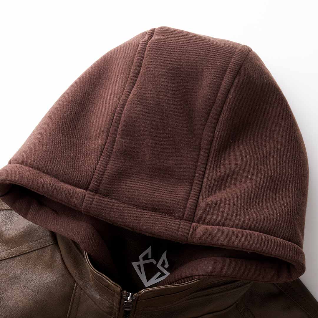 Amin | Premium winter jacket with hood and zipper