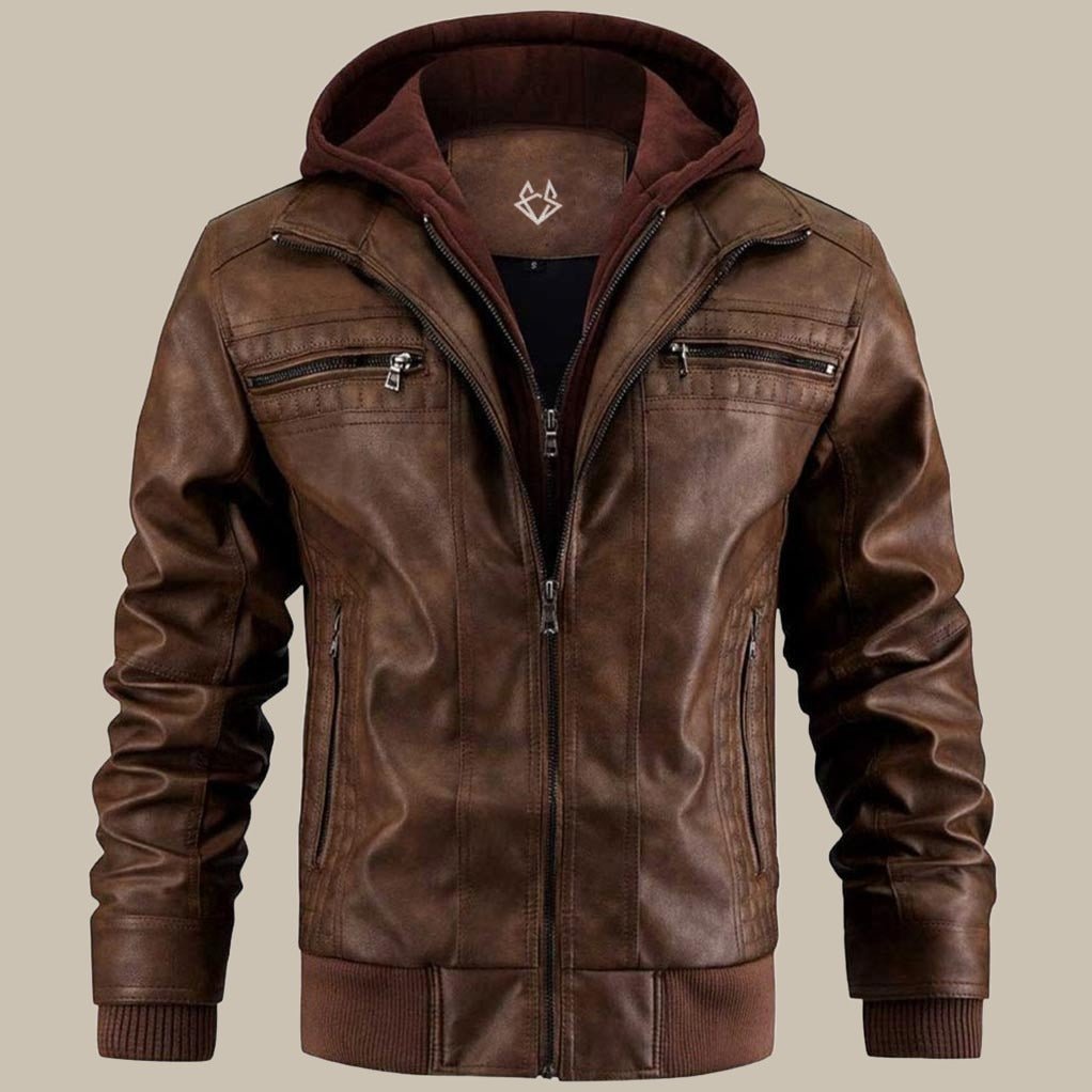 Amin | Premium winter jacket with hood and zipper