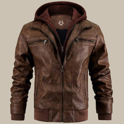 Amin | Premium winter jacket with hood and zipper