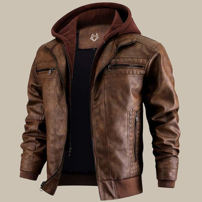 Amin | Premium winter jacket with hood and zipper