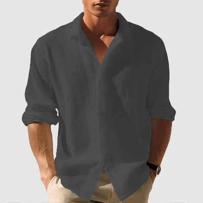 Cyril | Casual Long Sleeve Button-Down Shirt for Men