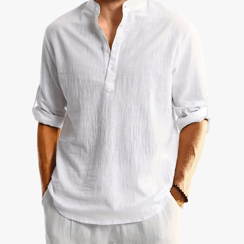 Joachim | Lightweight Linen Shirt for Men – Breathable Summer Beach Style
