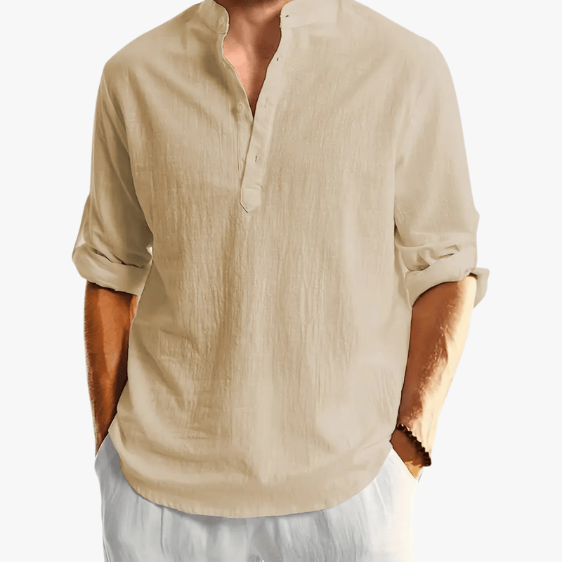 Joachim | Lightweight Linen Shirt for Men – Breathable Summer Beach Style