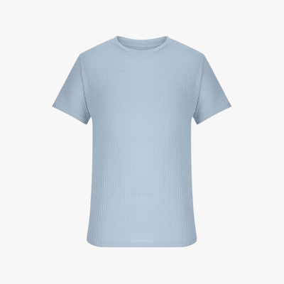 Máximo | Lightweight Waffle Knit T-Shirt for Men – Breathable Summer Style