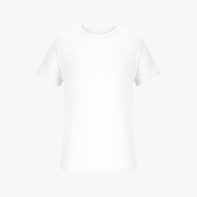Máximo | Lightweight Waffle Knit T-Shirt for Men – Breathable Summer Style