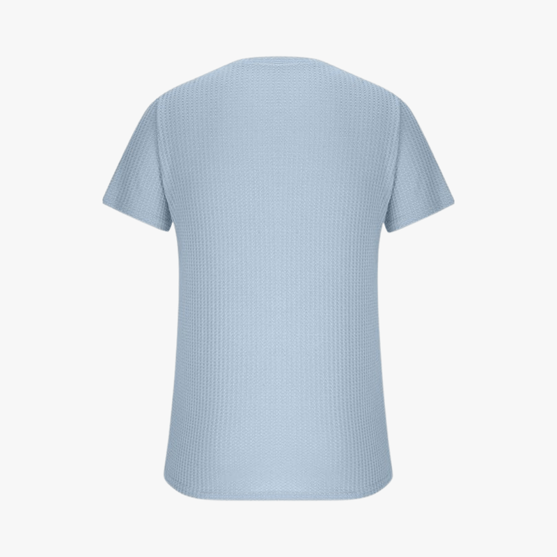 Máximo | Lightweight Waffle Knit T-Shirt for Men – Breathable Summer Style