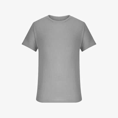 Máximo | Lightweight Waffle Knit T-Shirt for Men – Breathable Summer Style