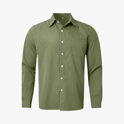 Merlín | Long Sleeve Cotton Shirt for Men
