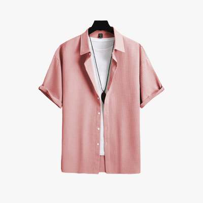 Malik | Men Waffle Short Sleeve Shirt