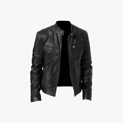 Hippolytus | Men's Leather Biker Jacket – Classic Moto Style