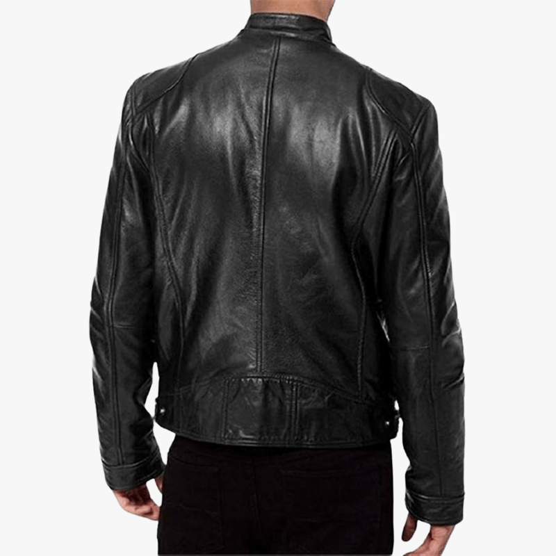 Hippolytus | Men's Leather Biker Jacket – Classic Moto Style