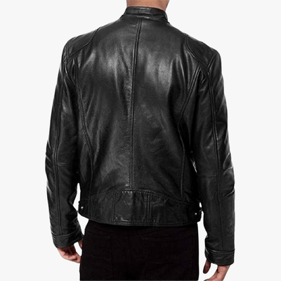 Hippolytus | Men's Leather Biker Jacket – Classic Moto Style