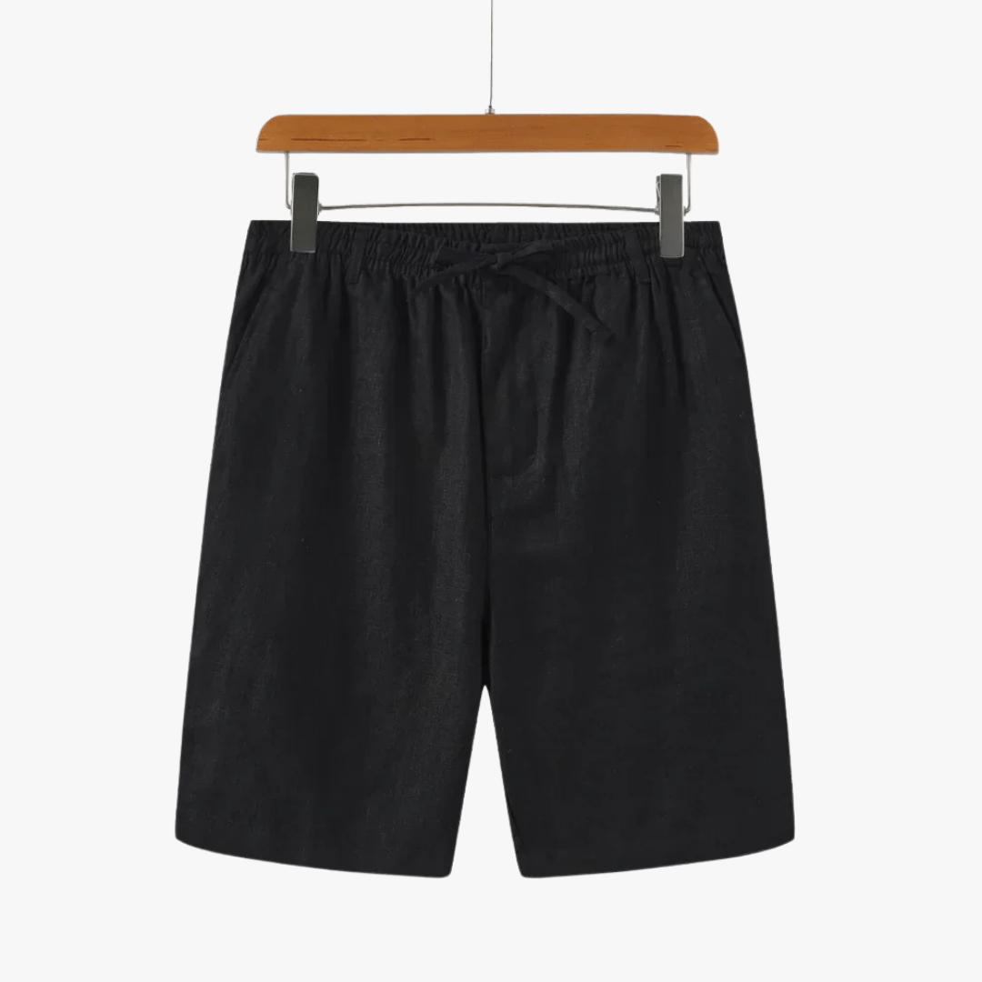 Dino | Men's Linen Shorts – Lightweight Drawstring Summer Shorts with Pockets