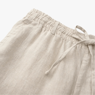 Dino | Men's Linen Shorts – Lightweight Drawstring Summer Shorts with Pockets