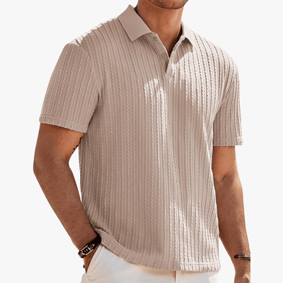 Silvio | Men's Vintage Knit Polo Shirt