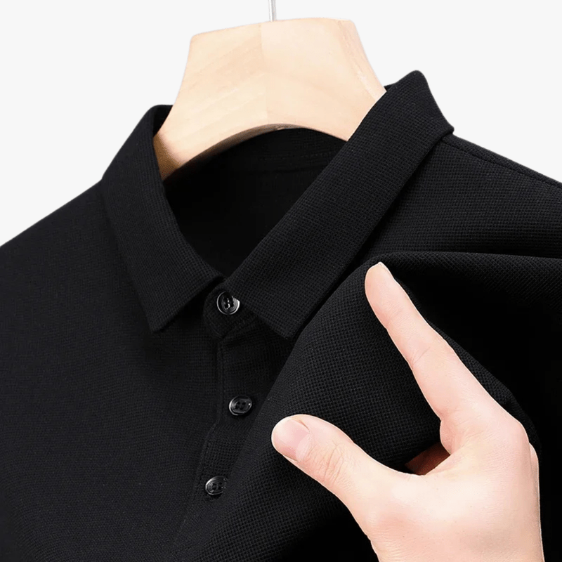 Aeneas | Men's Waffle Polo - Breathable 4-Season Comfort - Stylish & Comfortable Fit