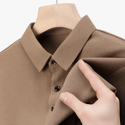 Aeneas | Men's Waffle Polo - Breathable 4-Season Comfort - Stylish & Comfortable Fit
