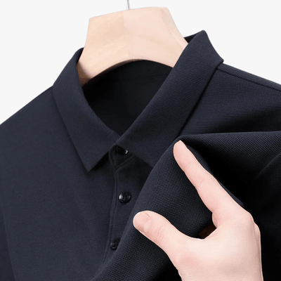 Aeneas | Men's Waffle Polo - Breathable 4-Season Comfort - Stylish & Comfortable Fit