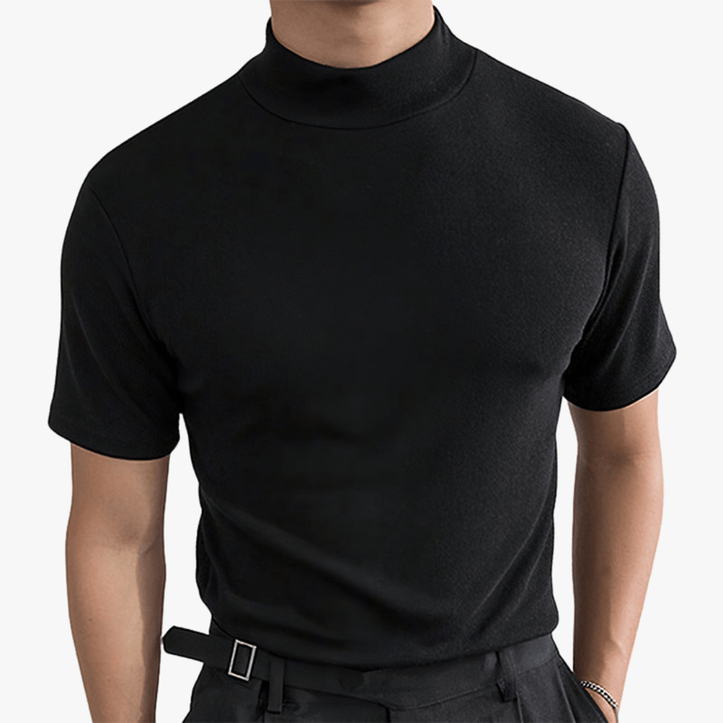 Melchor | Premium Men's High Neck T-Shirt