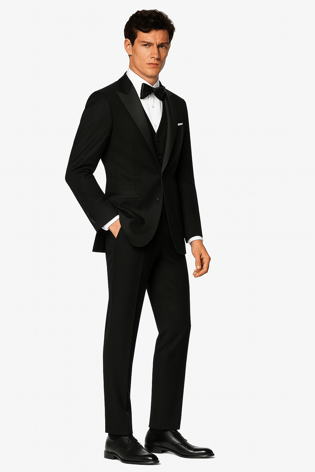 Hannibal | Mason Slim Fit 3-Piece Tuxedo Suit for Men
