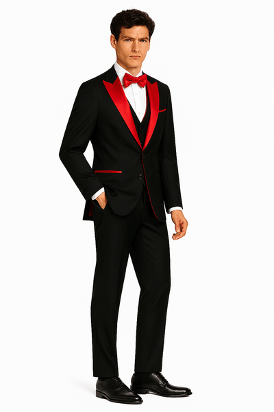 Hannibal | Mason Slim Fit 3-Piece Tuxedo Suit for Men
