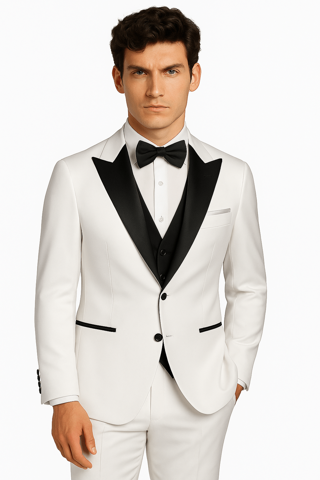 Hannibal | Mason Slim Fit 3-Piece Tuxedo Suit for Men