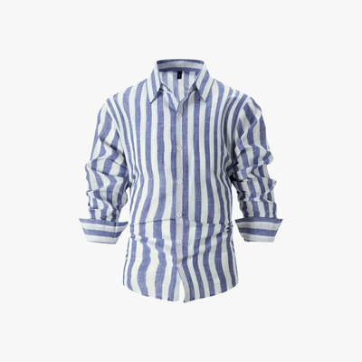 Janus | Smart Casual Summer Shirt – Old Money Preppy Stripe Design