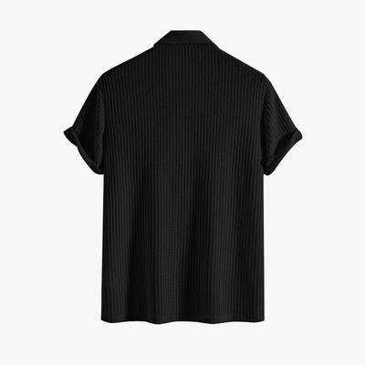 Lucas | Stylish Summer Polo Shirt for Men – Breathable Waffle Knit