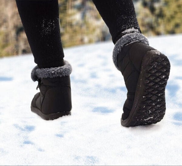 Dervin | High leather winter boots with warm lining