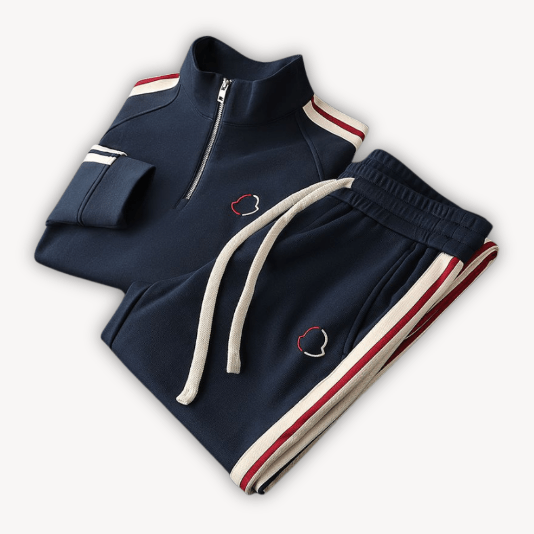 Erasmo® | Men Tracksuits with Side Stripes