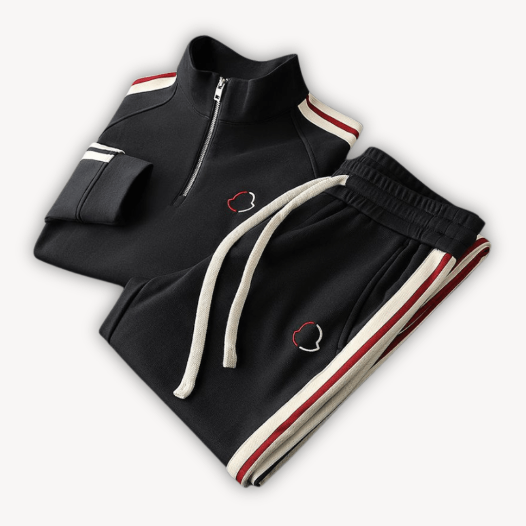 Erasmo® | Men Tracksuits with Side Stripes